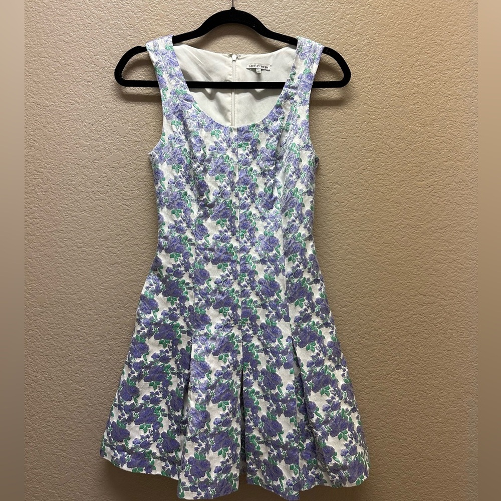 Floral Mini/Mid-length dress - SIZE XXS
